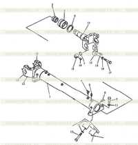 Группа опоры цилиндров Группа опоры цилиндров